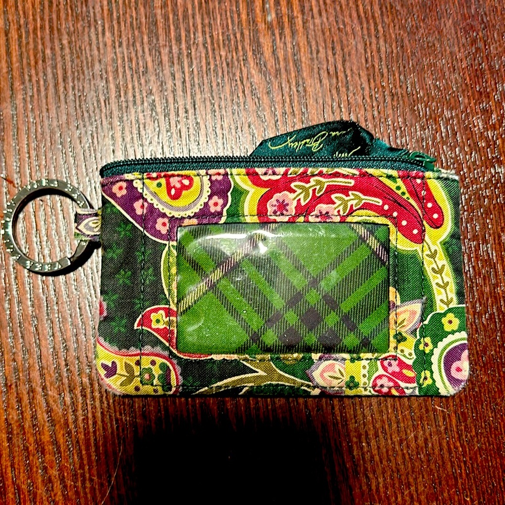 Vera Bradley zip ID holder